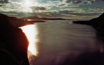 Sonnenuntergang am zweiten Ruhetag in Åfjord
