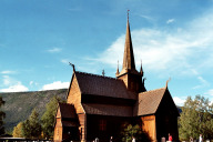 Stabkirche in Lom