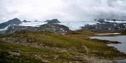 Gletscher auf dem Sognefjell