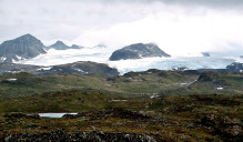 Gletscher auf dem Sognefjell