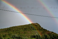 Doppelter Regenbogen