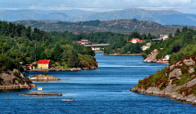 Schiffsfahrt Bergen - Haugesund - Stavanger - Hirtshals