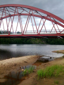 Brücke über den Klarälven bei Ekshärad