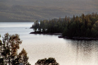 Fiskeveien von Krokom nach Namsos in Norwegen nahe der Grenze