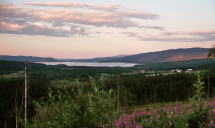 Runde mit MTB um Sandsjøen und Kvesjøen