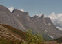 Berge beim nördlichen Kystriksveien