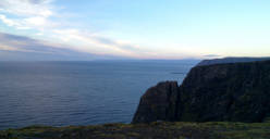 Magerøya & Nordkap: Blick zum Nordkinn